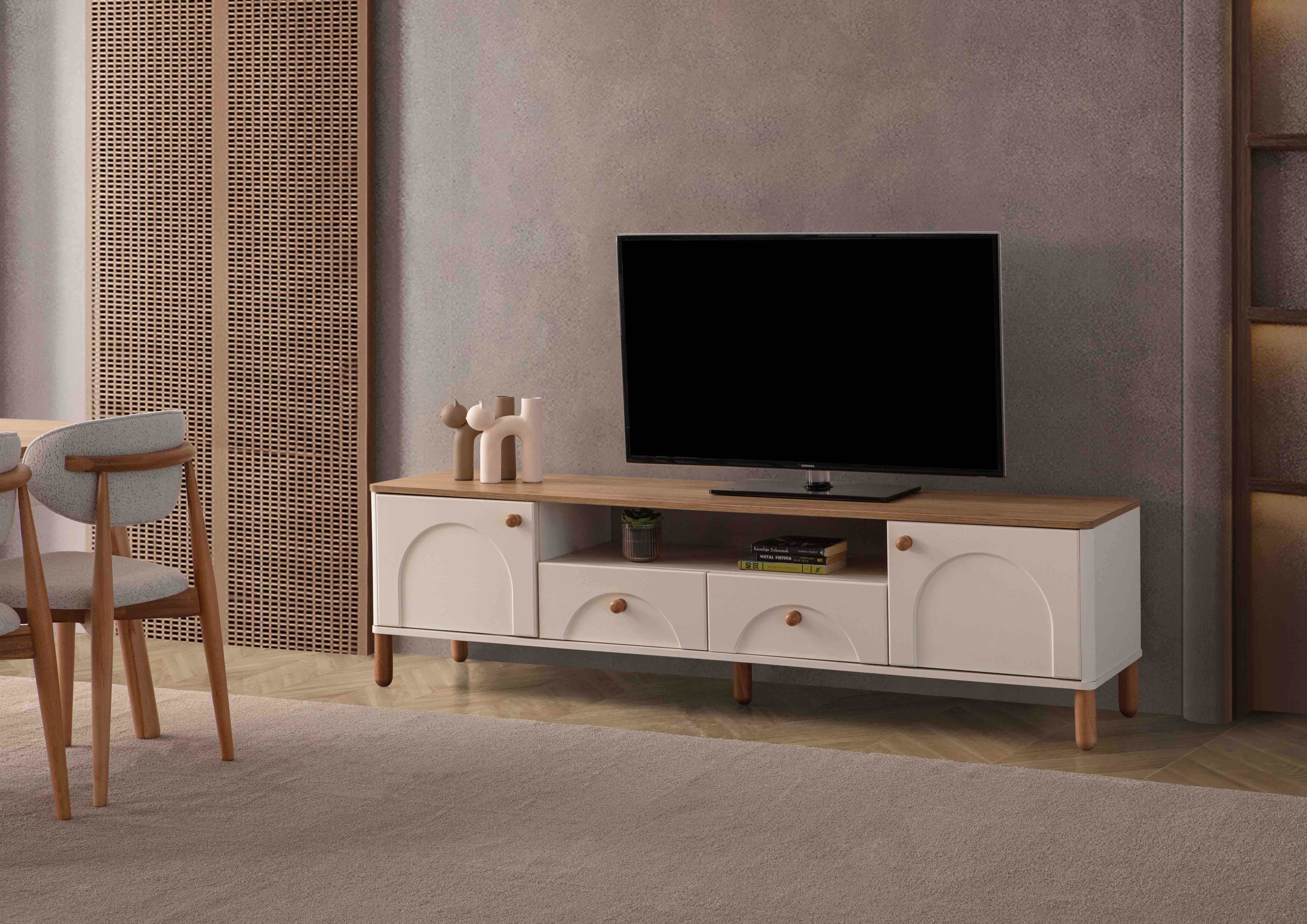 Minimal stil TV ünitesi